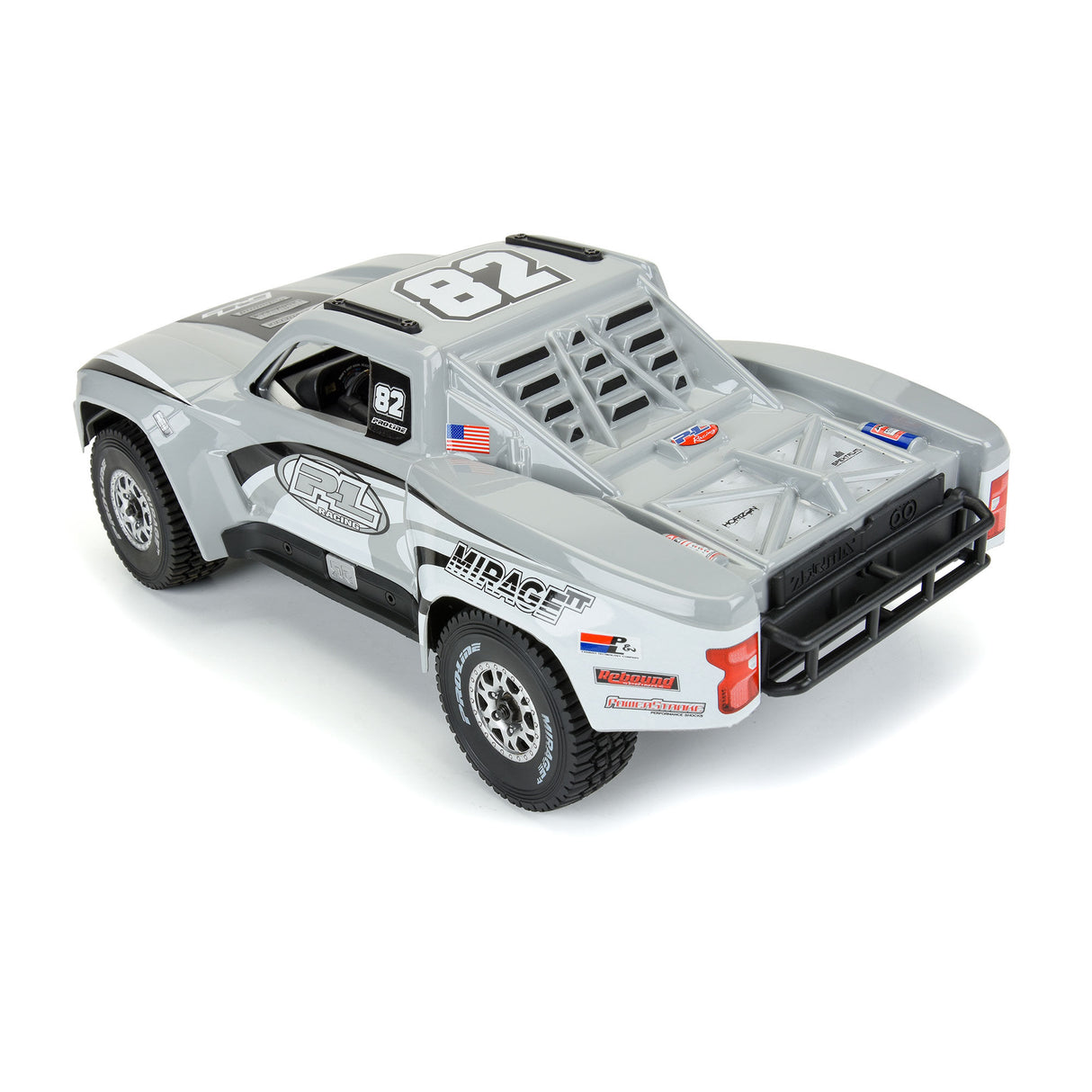 1/16 Pre-Cut 2019 Chevy Silverado Trophy Truck Clear Body: G