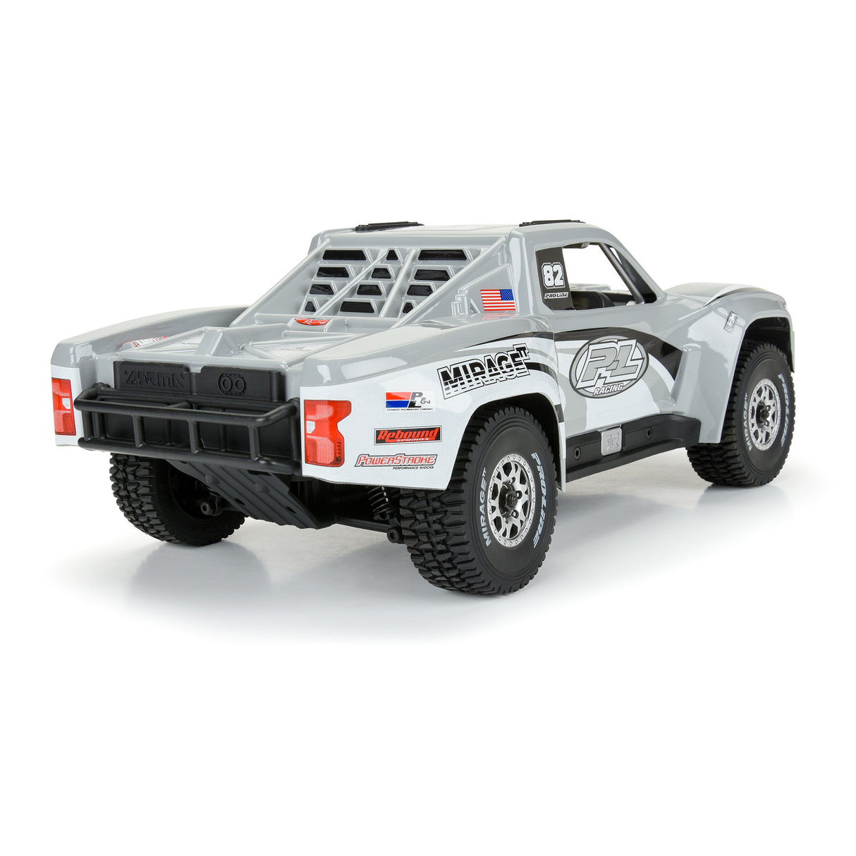 1/16 Pre-Cut 2019 Chevy Silverado Trophy Truck Clear Body: G