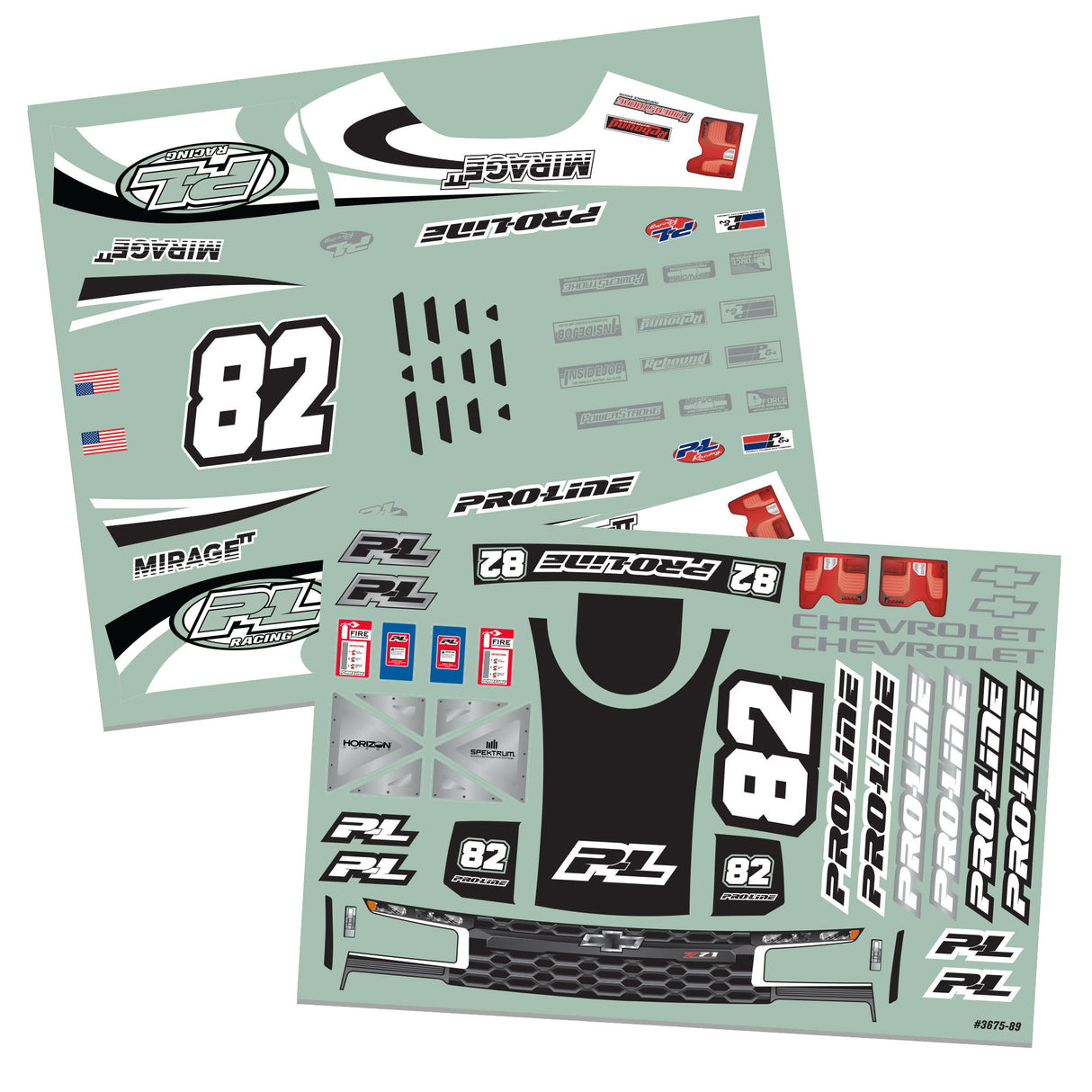 1/16 Pre-Cut 2019 Chevy Silverado Trophy Truck Clear Body: G