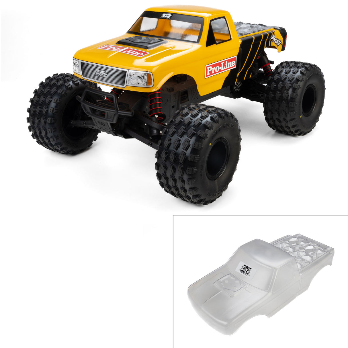 Proline Pre-Cut Brunt Clear Body: ARRMA QUAKE 223S G-PRO369117