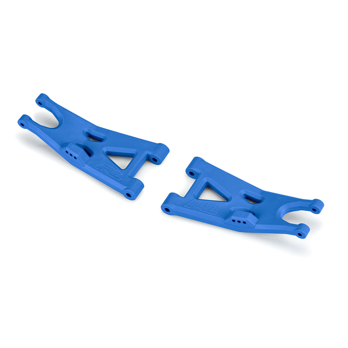 Bash Armor Front Suspension Arms (Blue) for ARRMA 3S Vehicle