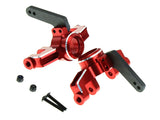 Front Steering Knuckles Red Alum 4S / Kraton