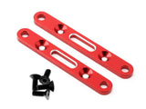 Front & Rear Sus Arm Mount Red Aluminum 4S