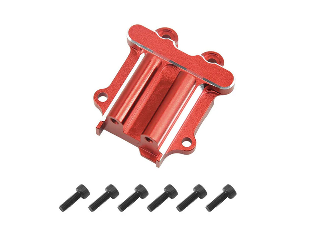 Rear Gearbox Cover Red Aluminum Grom