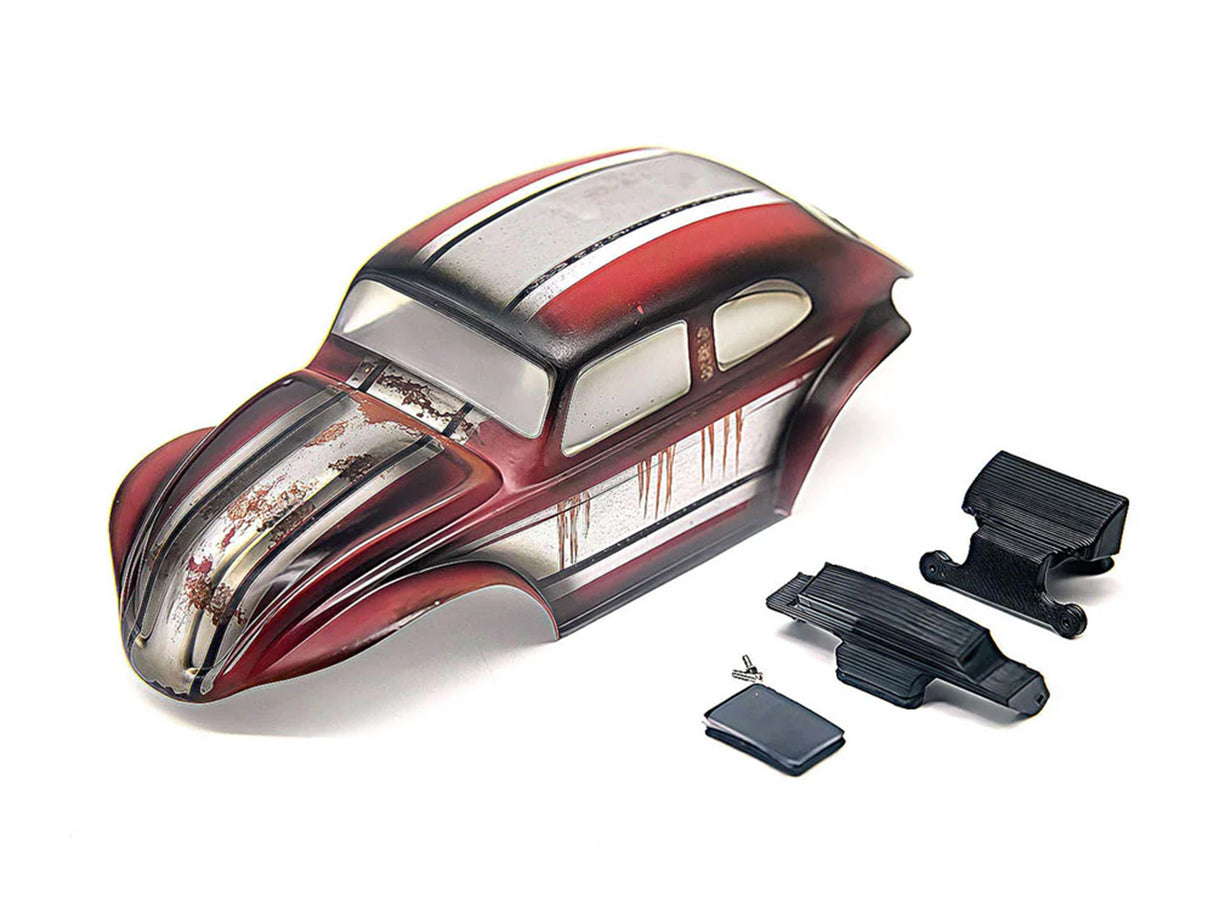 Beetle Body Red Aged Hand Painted SCX30