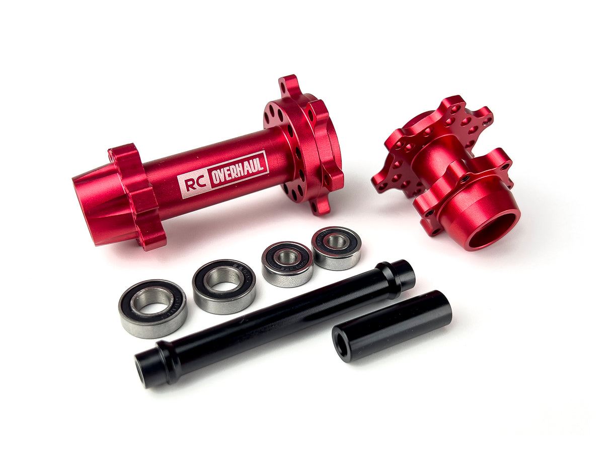 Aluminum Hub Set Promoto Red