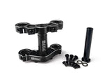 Aluminum Triple Clamp Set Promoto Black
