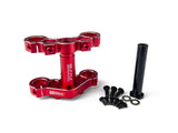Aluminum Triple Clamp Set Promoto Red