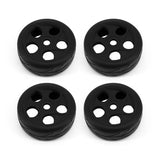 Buggy Wheel & Tyre Set 1/8th Onroad Black