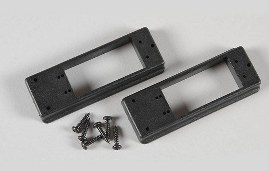 FG Modellsport RC Car Spares Servo Mount plate Futaba/JR 2pc 05014/4 (BOX 82)