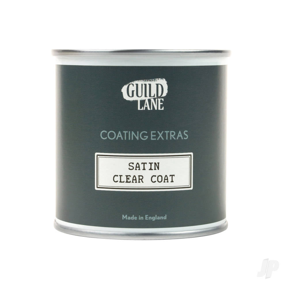 Acrylic Satin Top Coat Clear (250ml Tin)