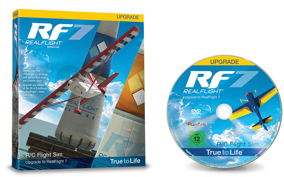 RealFlight 7 Upgrade For G4 and Above Upgrade Software GPMZ4508