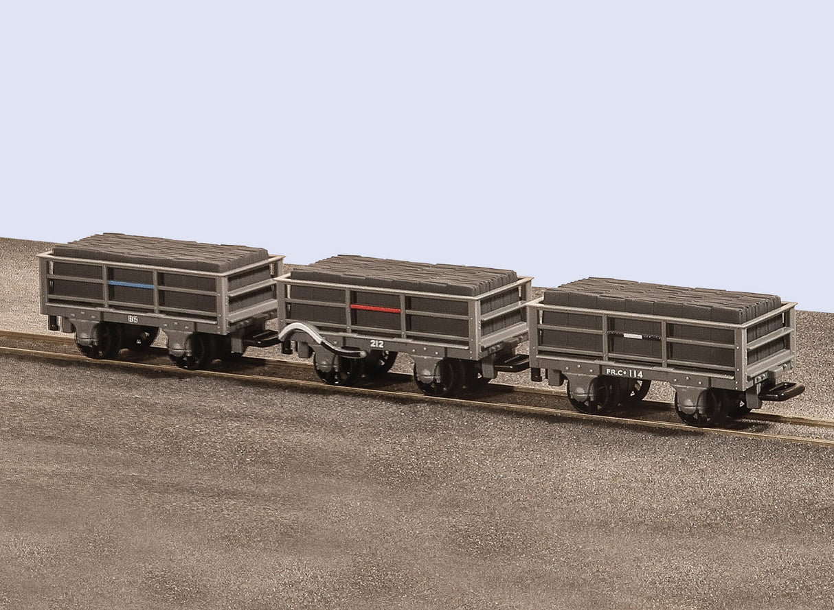 FR 2 Ton Slate Wagon Unbraked X 2 Braked X 1 Grey