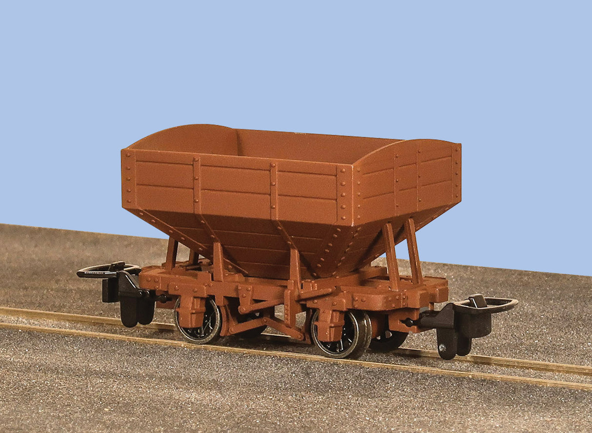 Snailbeach Hopper Wagon Unlettered Brown