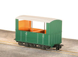 Glyn Valley Tramway 4 Wheel Open Side Coach No Markings Plain Green