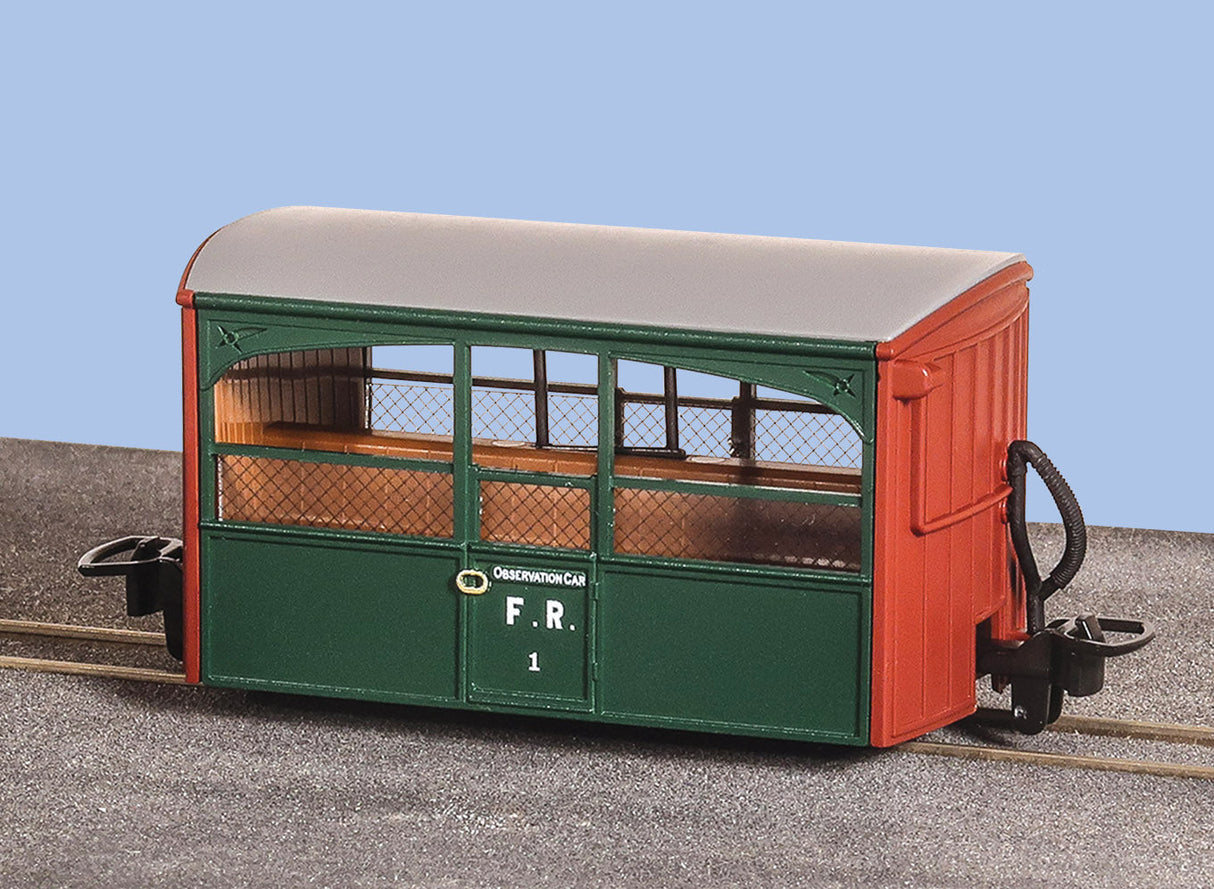 Ffestiniog 4 Wheel Bug Box Coach Zoo Car Col. Stephens