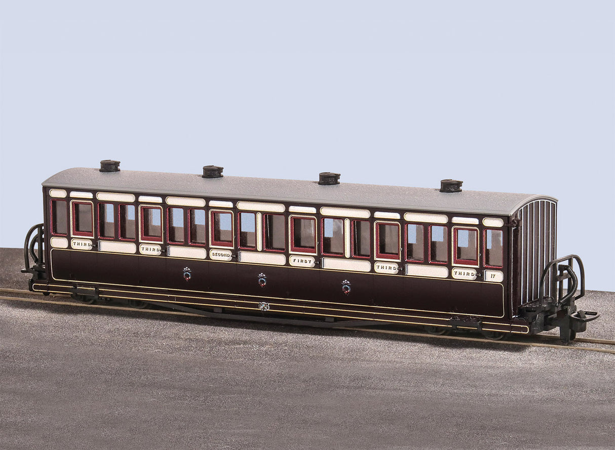 PECO GLT OO-9 FR SHORT BOWSIDER COACH VICTORIAN 17