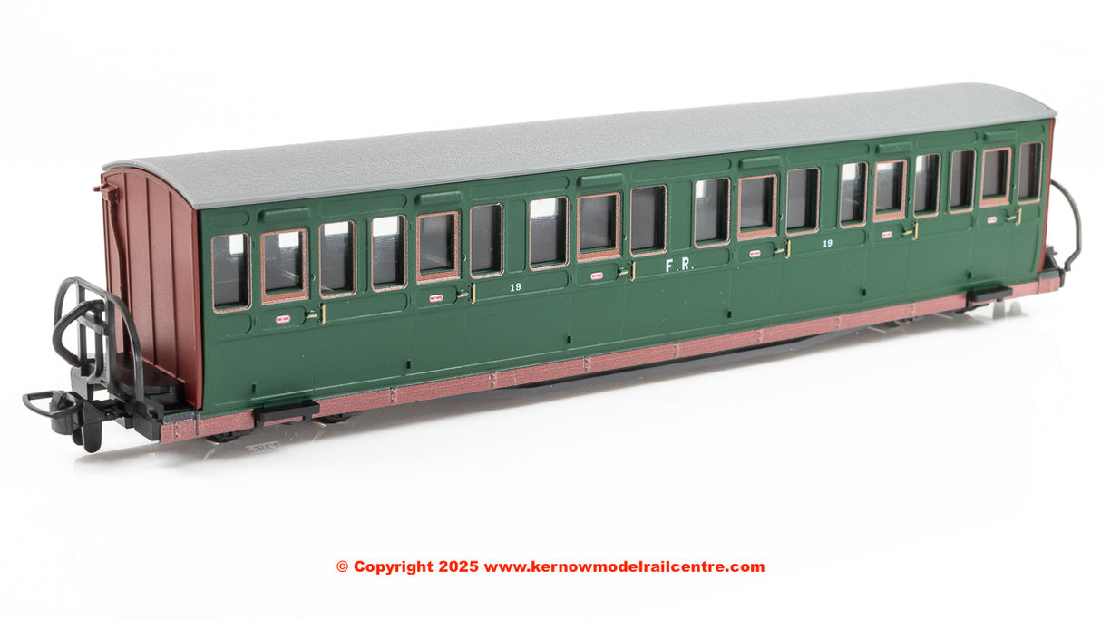 PECO F.R. Bowsider - Long Col. Stephens No. 19  OO-9 GR-623A