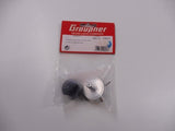 Graupner precision spinner / spinner 38 mm shaft 4 mm # 1304.4