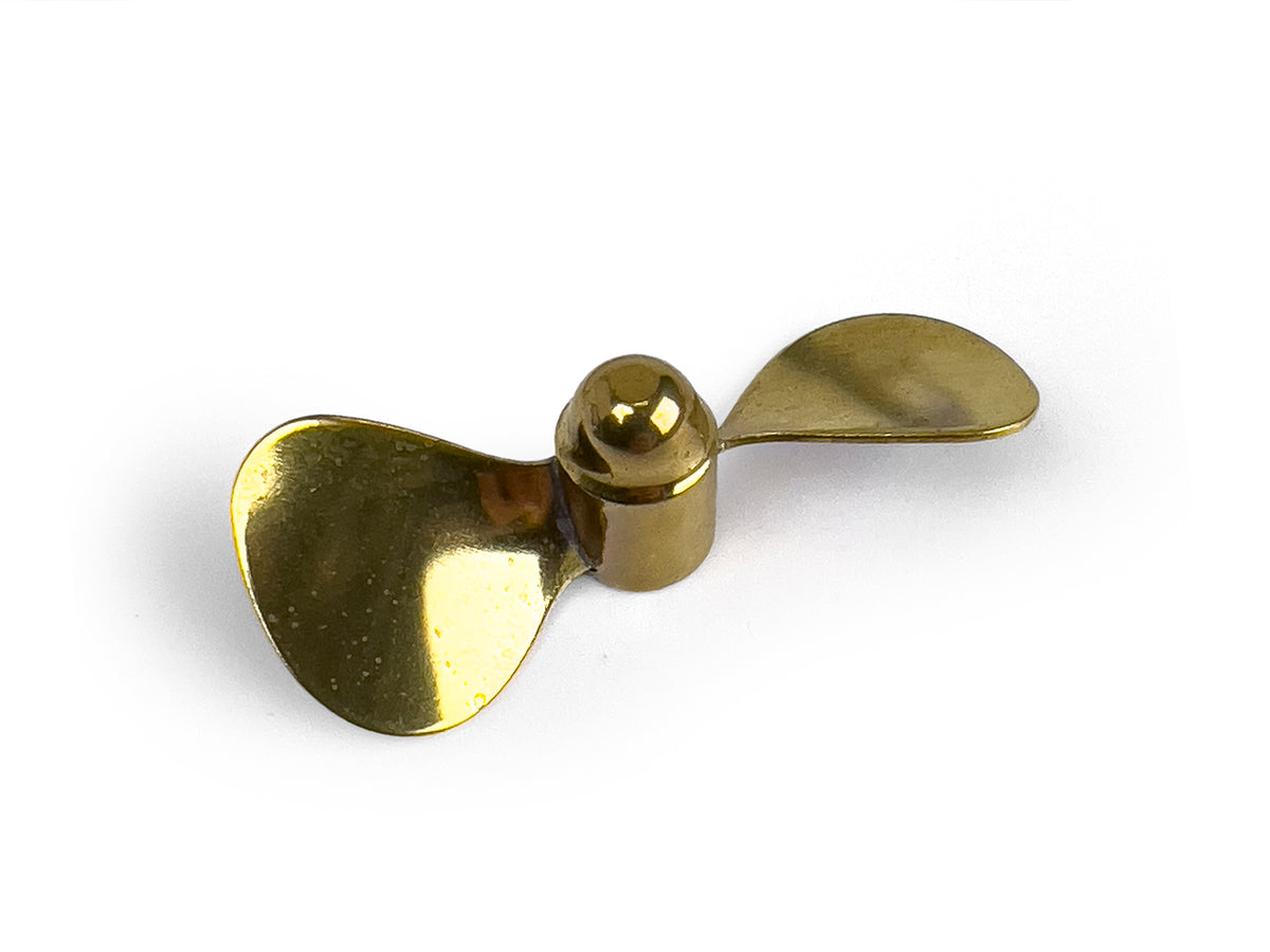 Brass Propeller (Classic) 2 Blade 60mm M4 LH