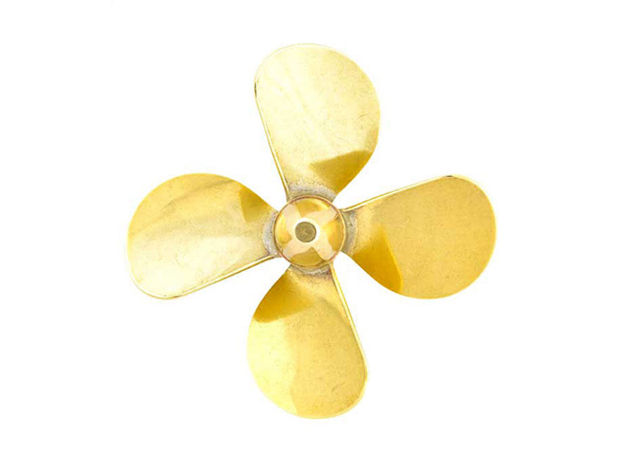 Brass Propeller (Classic) 4 Blade 35mm M4 RH