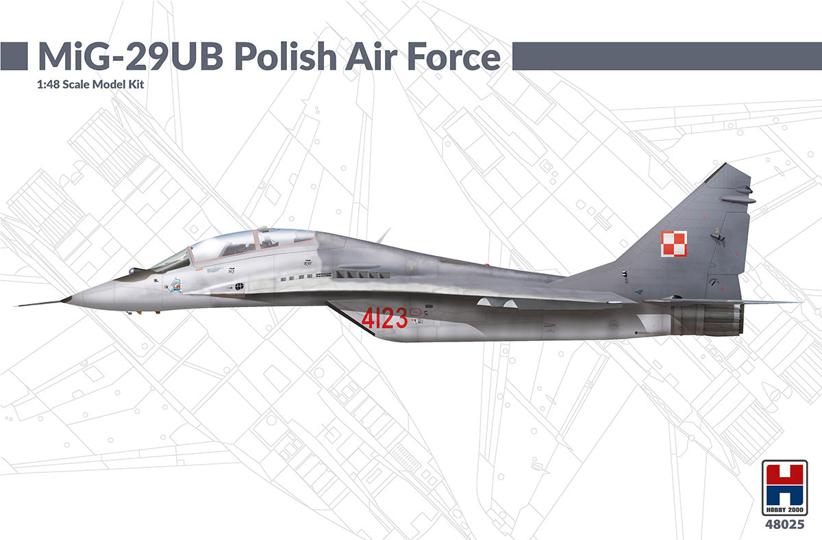 Hobby 2000 1/48 MiG-29UB Polish Air Force 48025