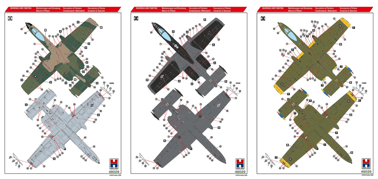 Hobby 2000 1/48 Fairchild A-10C Thunderbolt II Special Schemes 48029