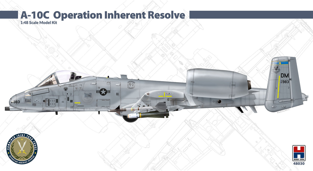 Hobby 2000 1/48 Fairchild A-10C Thunderbolt II Operation Inherent Resolve 48030