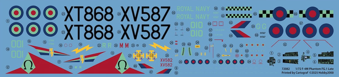 Hobby 2000 1/72 F-4K Phantom FG.1 Late vol.2 Kit 72082