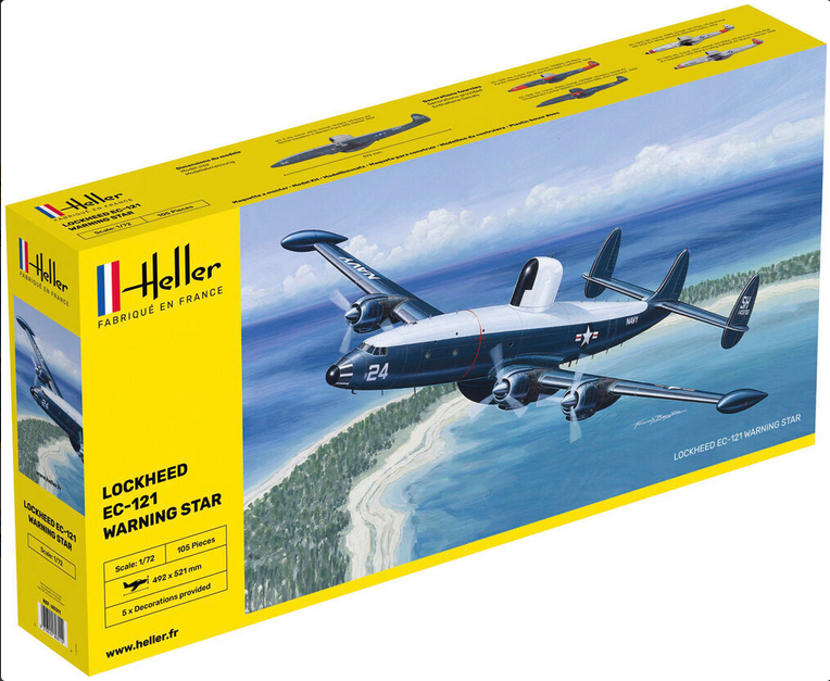 Heller 1/72 Lockheed EC-121 Warning Star