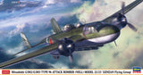 Hasegawa Model Kits - 1:72 Mitsubishi G3M2/G3M3 Type 96 Bomber Kit