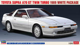 Hasegawa Model Kits - 1:24 Toyota Supra A70 GT Twin Turbo 1989 White Package Kit