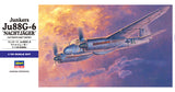 Hasegawa Model Kits - 1:72 Junkers Ju88G-6 Nachtjager Kit