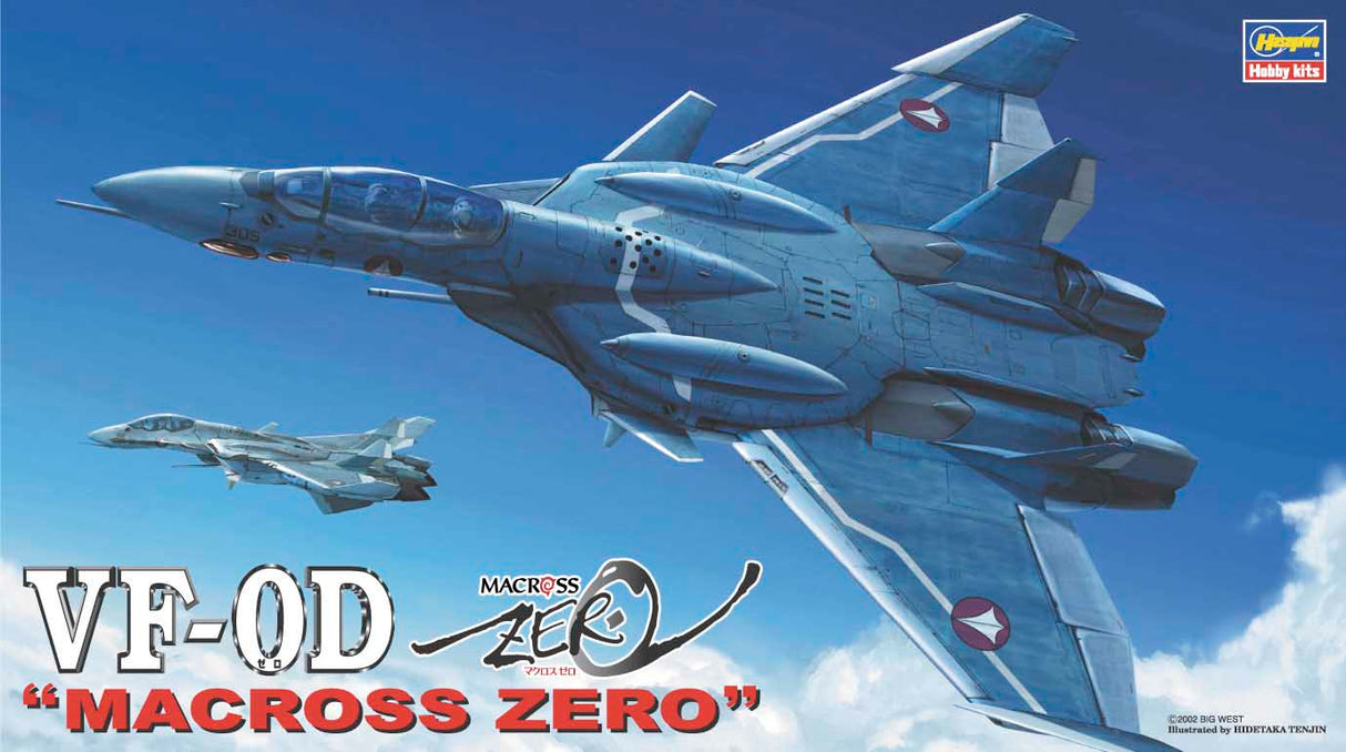 Hasegawa Model Kits - 1:72 VF-0D Macross Zero Kit