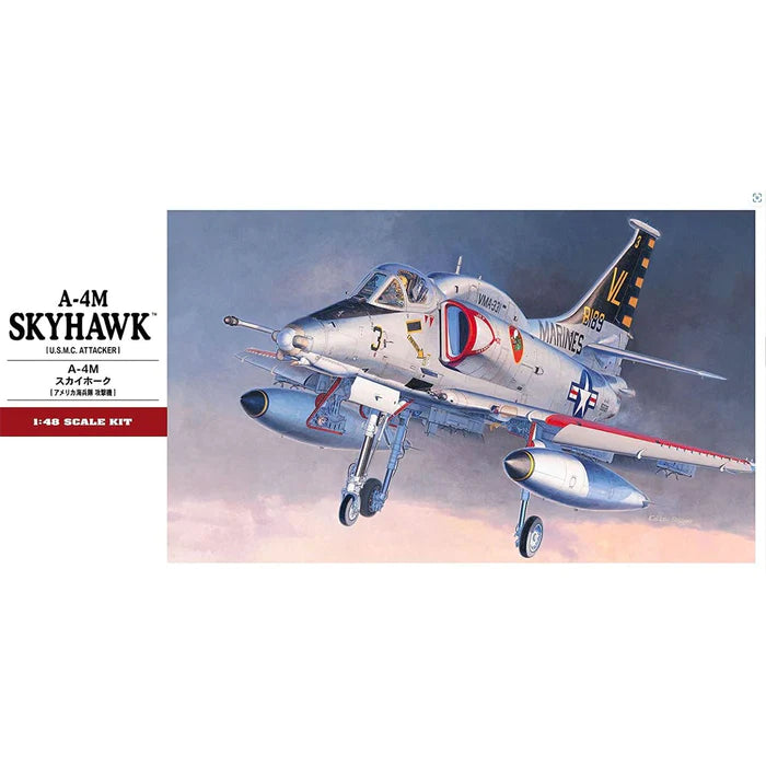 Hasegawa 1/24 A-4M Skyhawk (USMC Attacker)kit HAPT33