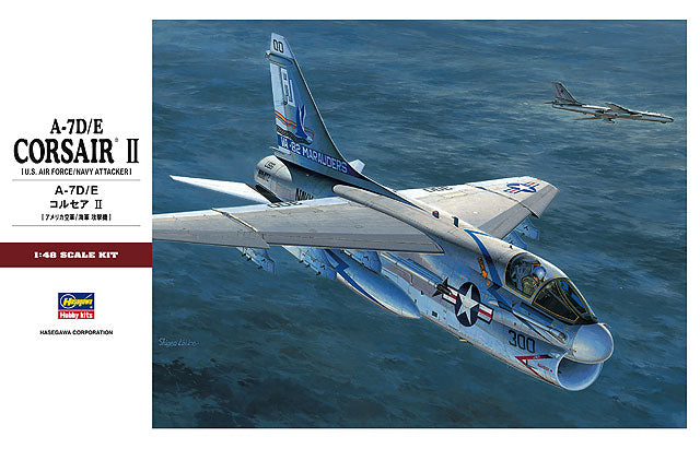 Hasegawa 1:48 A-7D/E Corsair II - U.S.A.F/US Navy Kit HAPT47