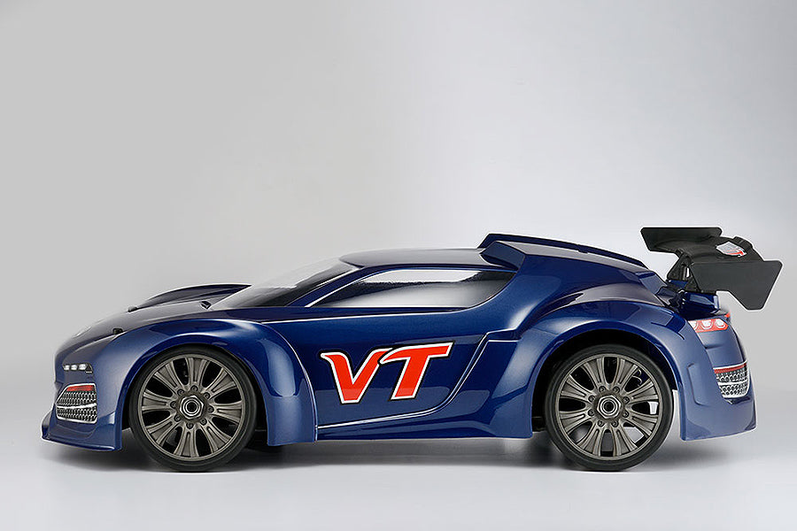 HYPER VT ONROAD RTR w/100A ESC18KG SERVO2.4ghz RADIO - BLUE