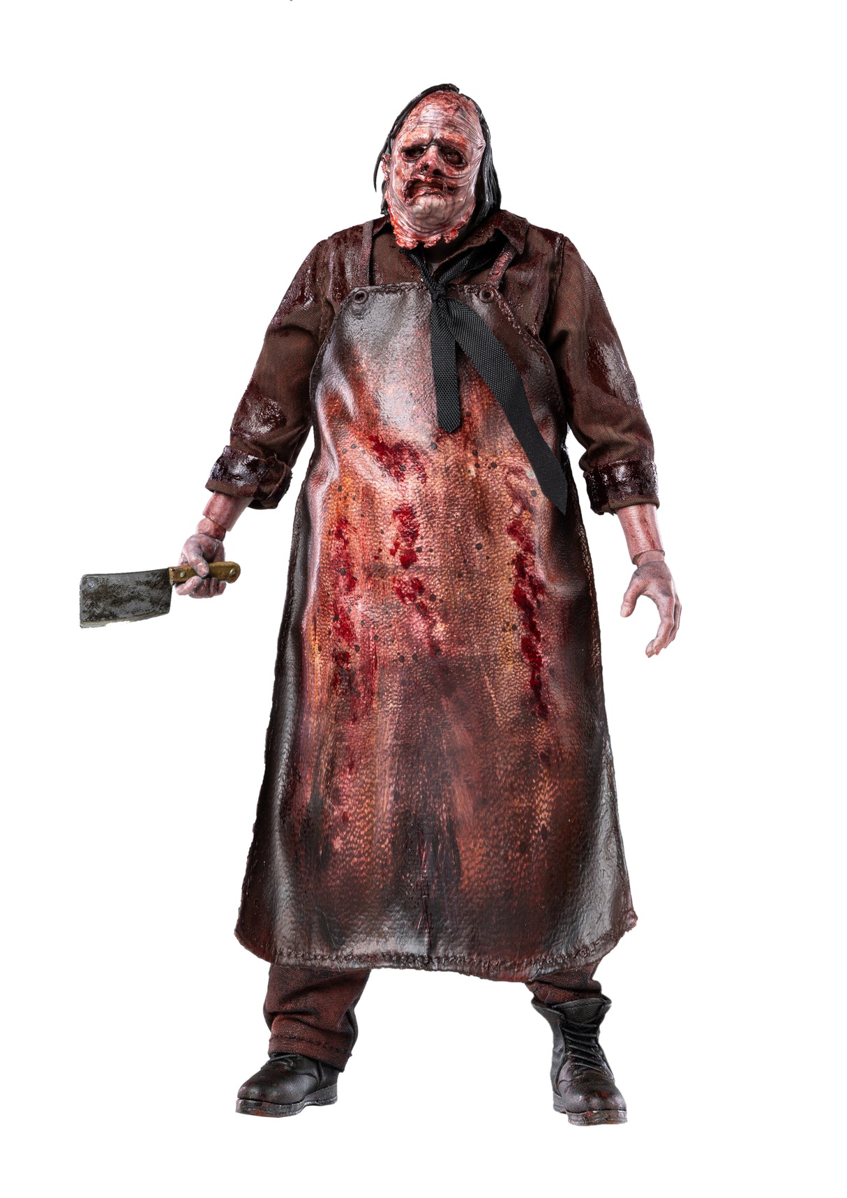 HIYA Toys Co Licensed Collectables - 1:12 Super Series Leatherface 2022 Texas Chainsaw Massacre Action Figure