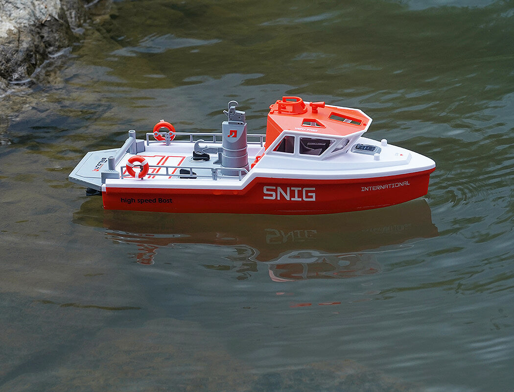 HENG LONG SNIG RESCUE RTR BOAT BRUSHLESS 320MM LENGTH WHITE