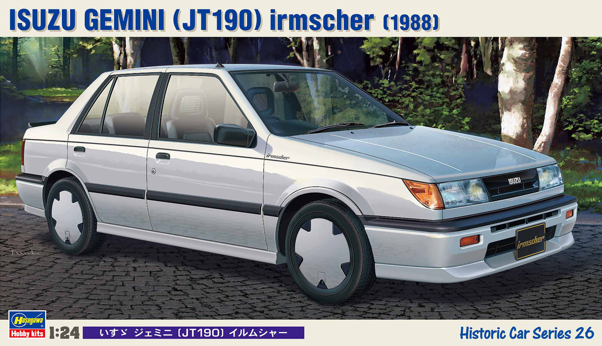 Hasegawa Model Kits - 1:24 Isuzu Gemini (JT190) Irmscher Kit