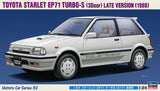 Hasegawa Model Kits - 1:24 Toyota Starlet EP71 Turbo-S 3 Door Late Version Kit