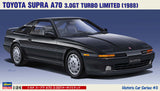 Hasegawa Model Kits - 1:24 1988 Toyota Supre A70 3.0GT Turbo Limited Kit