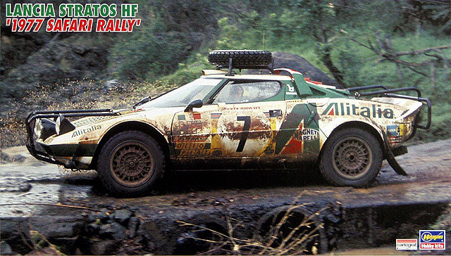 Hasegawa Model Kits - 1:24 Lancia Stratos Hf 1977 Safari Rally Kit