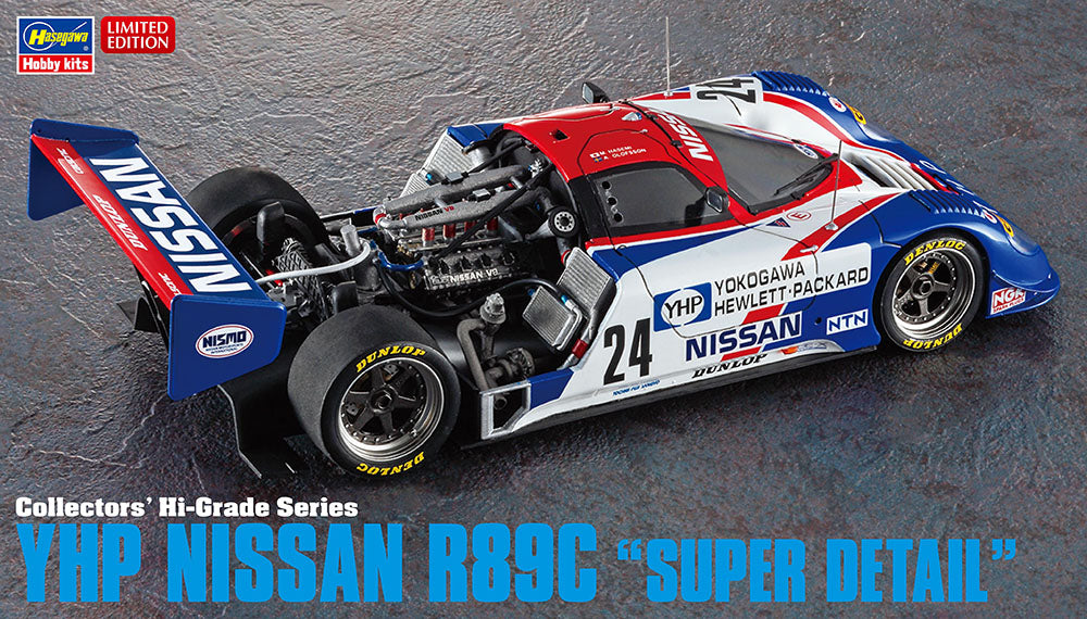 KHasegawa 1:24 YHP Nissan R89C Super Detail Kit HMCR54