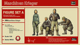 Hasegawa Model Kits - 1:20 Ma.K. Figure Set A Mercenary Troops Kit