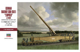 Hasegawa Model Kits - 1:72 German Railway Gun K5(E) Leopold Kit