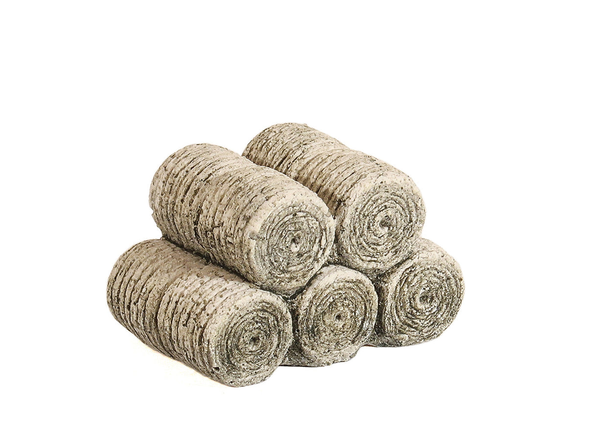 N Round Hay Bales Stack