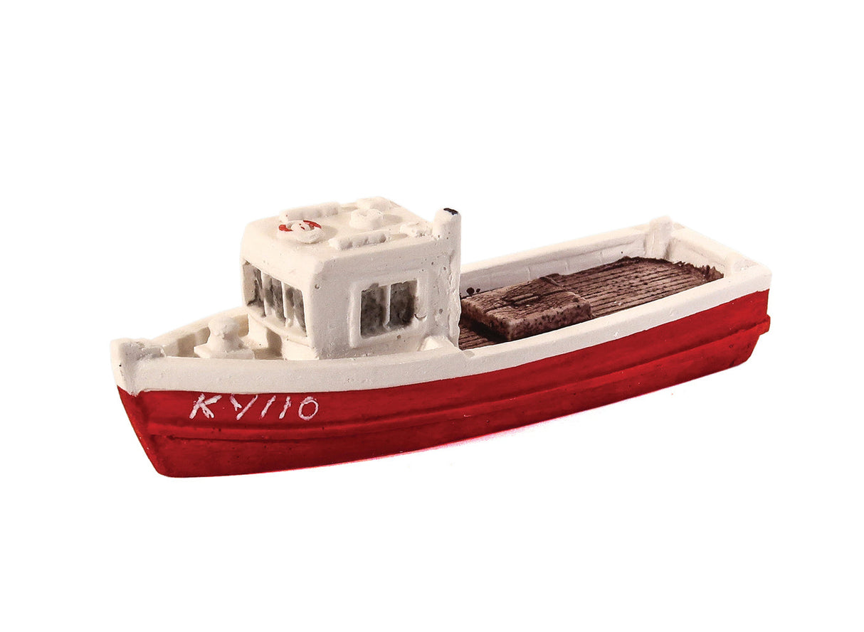 Fishing Boat Red