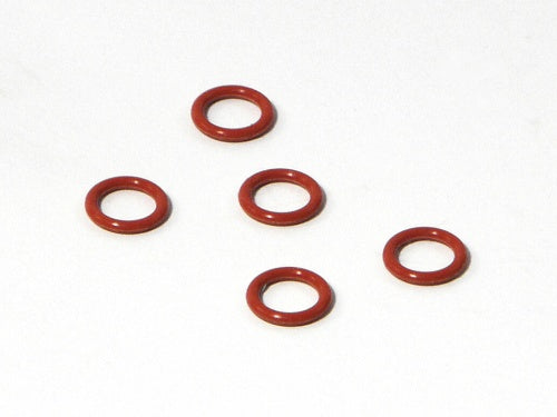 HPI SILICONE O RING SS-045 4.5 X 6.6MM (RED)(5PCS) HPI6823 (HPI8)