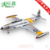 T-33 8kg Turbine Foam Jet Yellow Ribbon (PNP no turbine) XT60